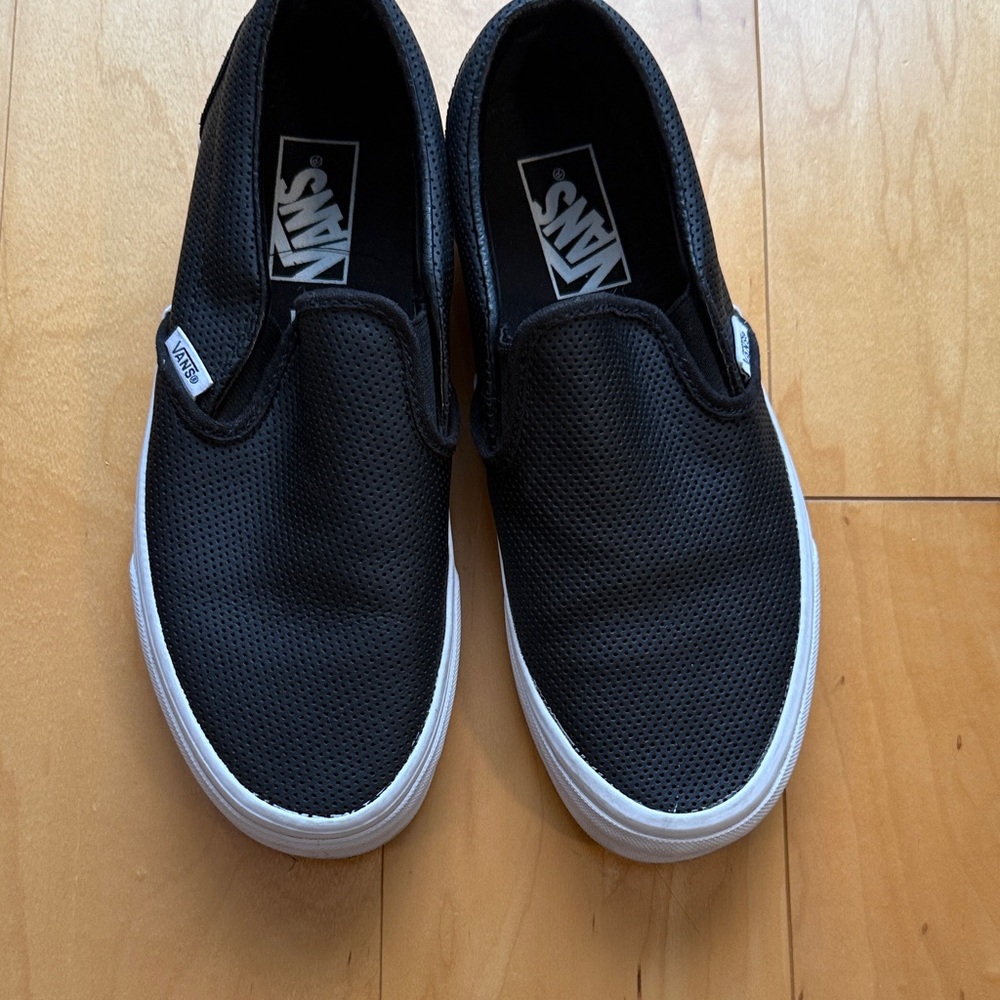 Vans Black Slip-On Sneakers - Women’s